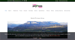Desktop Screenshot of hostalpirineosainsa.com